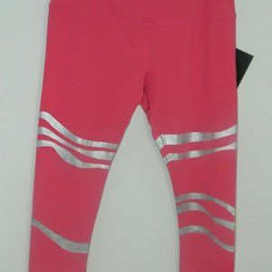 BSP Better Sports Performance Women's Leggings Pink Plus Size Size 1XL